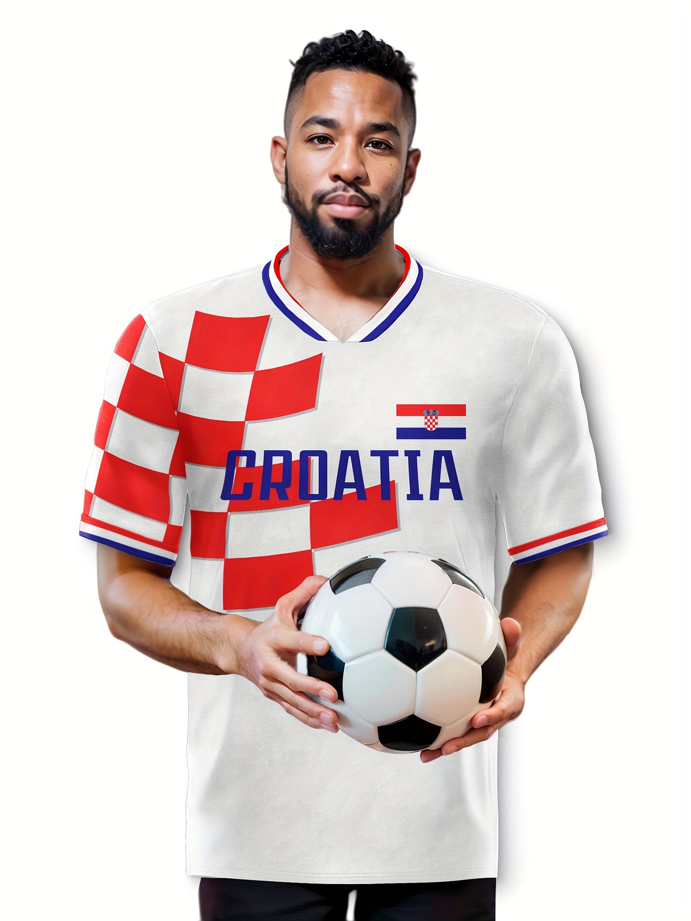 Croatia Jersey Football Team Players Uefa Euro Croatia National