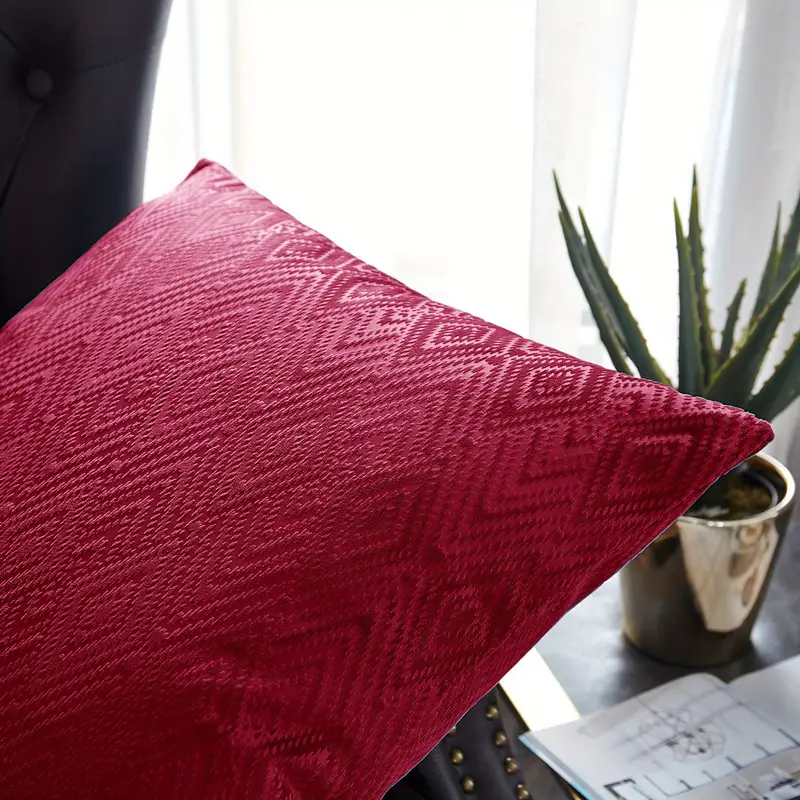 4pcs ikat decorative throw pillow covers set with double sided no insert stylish cushion cover for sofa couch chair living room bedroom decor Product details 7