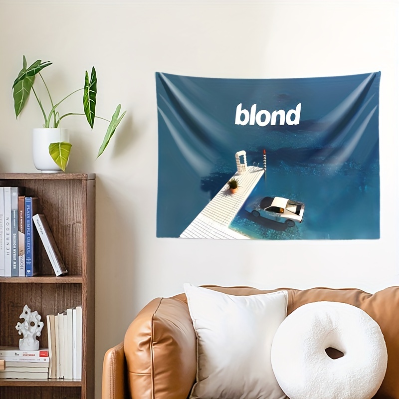 music ocean album cover tapestry polyester wall Temu United Arab