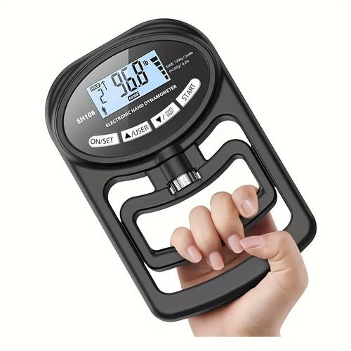 great christmas gifts 1pc electronic hand grip strength trainer for hand exercise strength training 264lbs 120kg