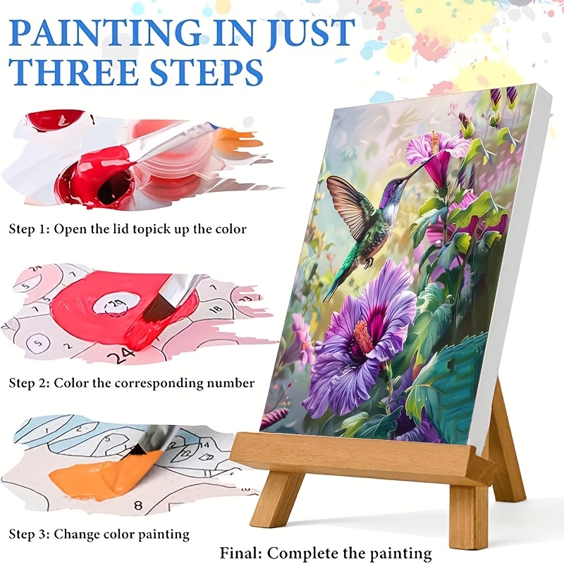 YEESAM ART Peinture Par Numéros Pour Adultes Et Enfants - Neige