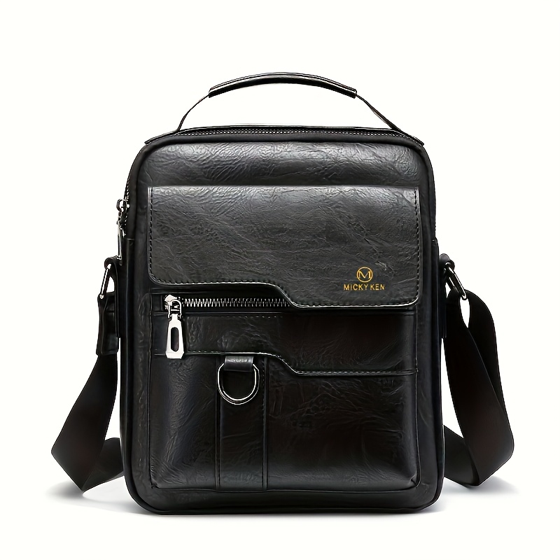 バッグ TETE HOMME Archive leather shoulder bag 1pc handbag shoulder bag mens shoulder bag vintage pu - Temu