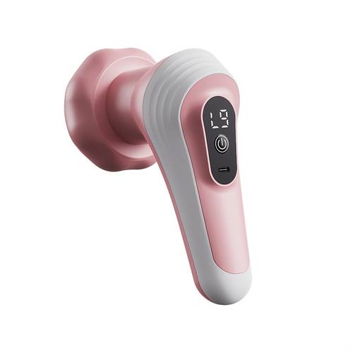 portable home fat reducing machine usb rechargeable multifunctional strong vibration body massager suitable for men and for gifts with 5 massage heads