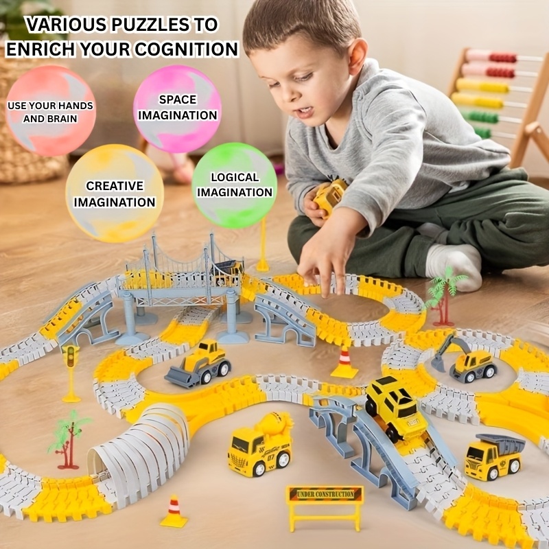 juego construcción vías diy juego tren Temu Spain