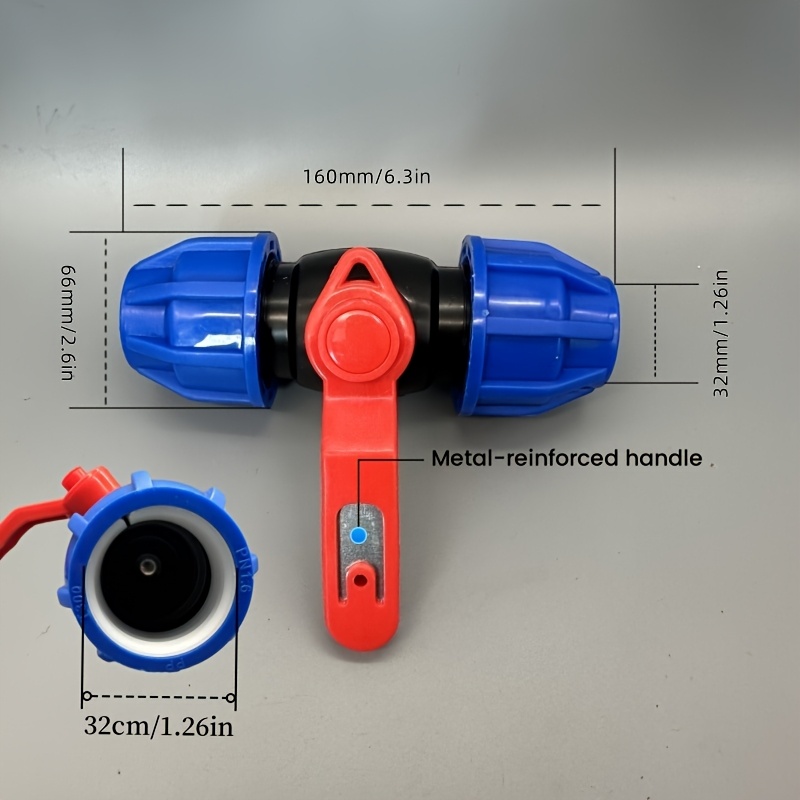 Quick Connection Valve, Spherical Spool, Suitable For Irrigating Farms And Gardens