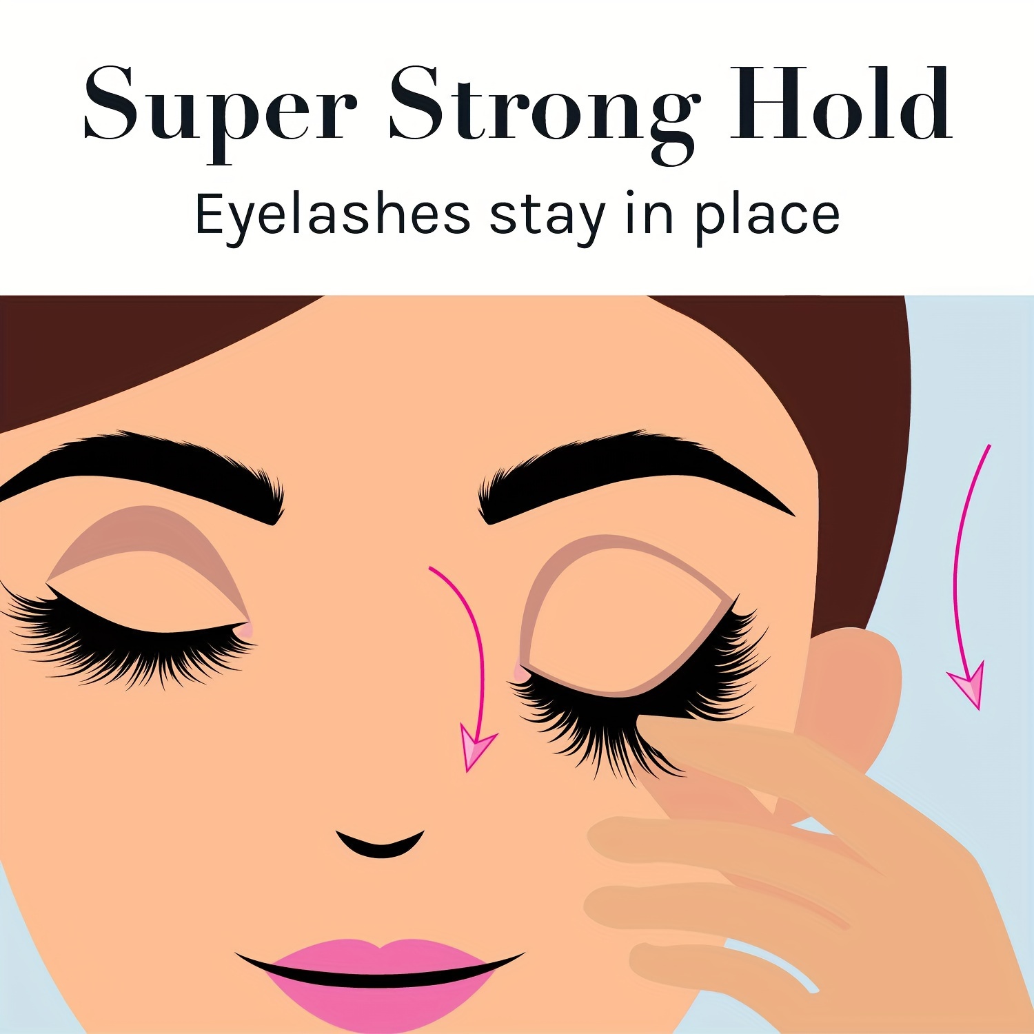 Durable Fast-Drying Adhesive for False Lashes