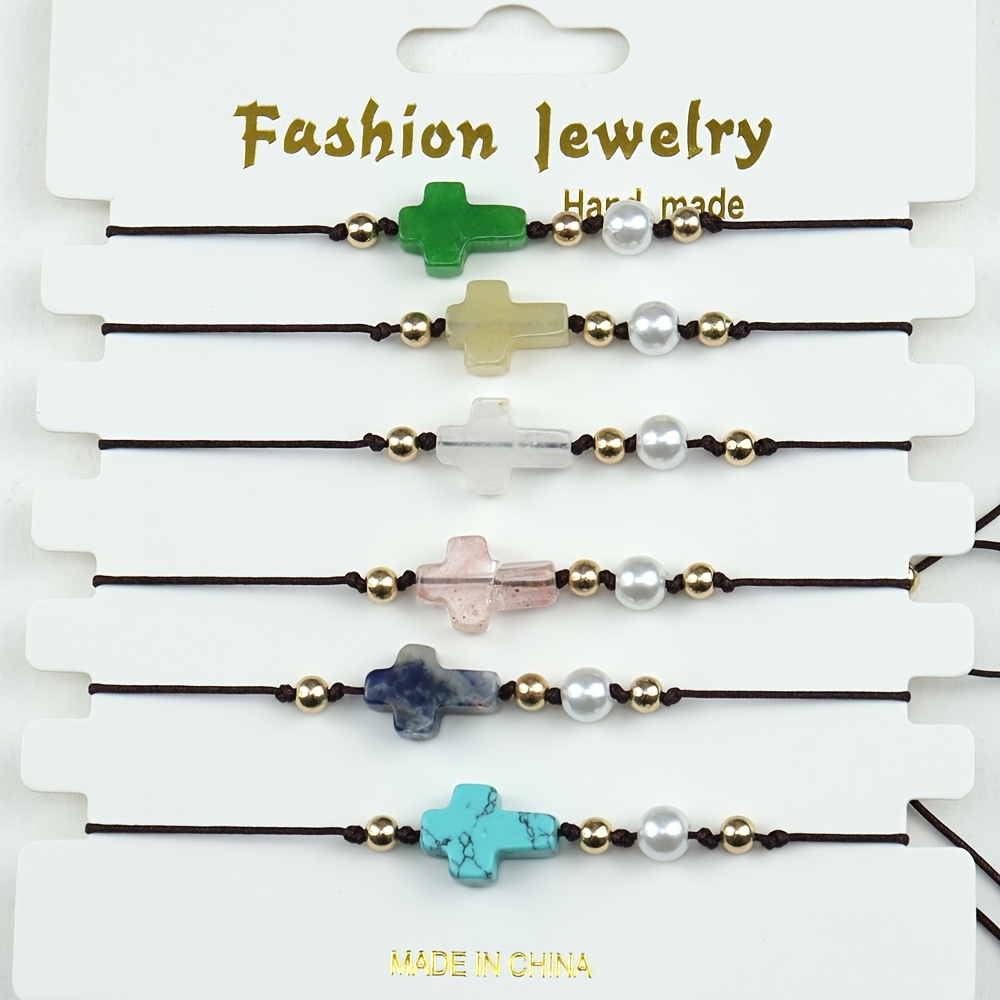 6pc Women's Bracelet and Bangle Set, Multi-Color
