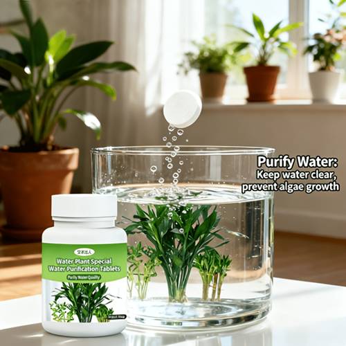 40g hydroponic plant water purification tablets solution for odor removal sterilization and disinfection