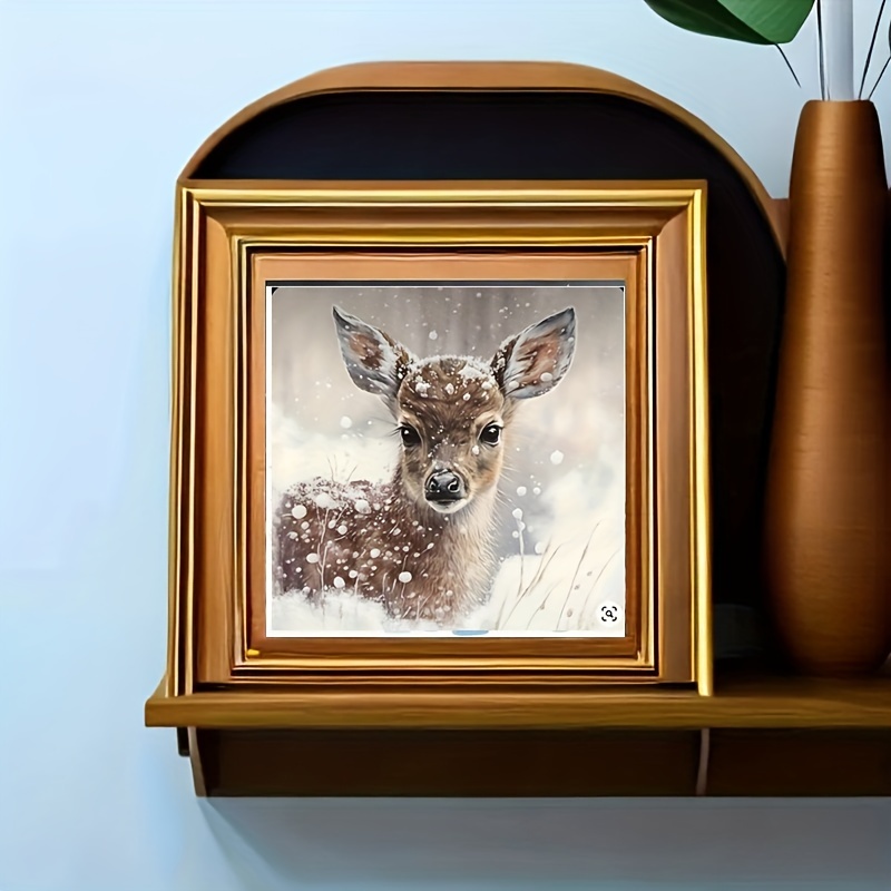 5d -designed Snow Scene Art Diamond Painting Kit
