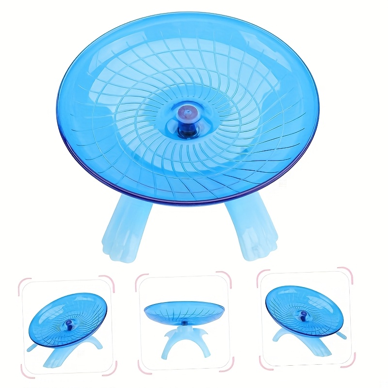 TEMU Silent Exercise Wheel For Hamsters, Including Dwarf And Varieties, As Well As Gerbils, Mice, Rats, Hedgehogs, And Other Small Pets, Designed For Quiet Running Without Batteries