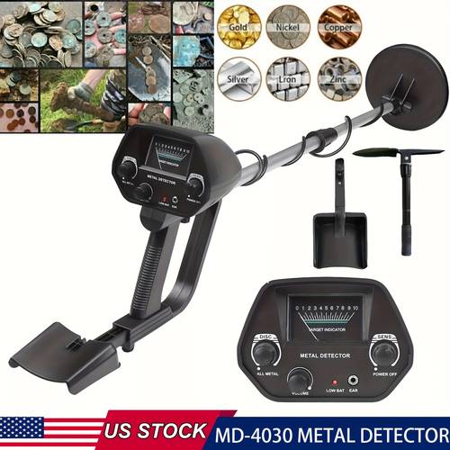 lcd metal detectors golden digger deep sensitive coil