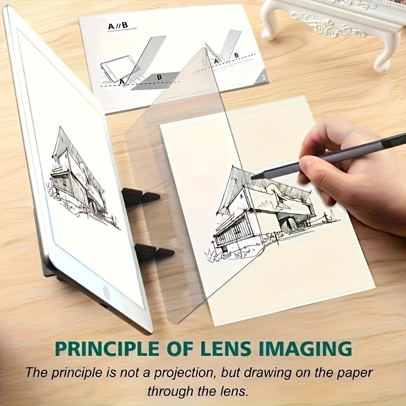 Optical Drawing Projector Tracing Board, Reflection Board DIY Sketch