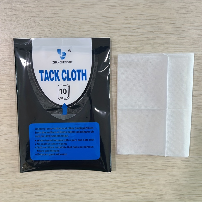 TEMU 10-pack Dust-collecting Cleaning Cloths, White, Medium , Water-based Formula, 11.8" × 15.7" [30cm × 40cm]. Suitable For Cleaning Automotive
