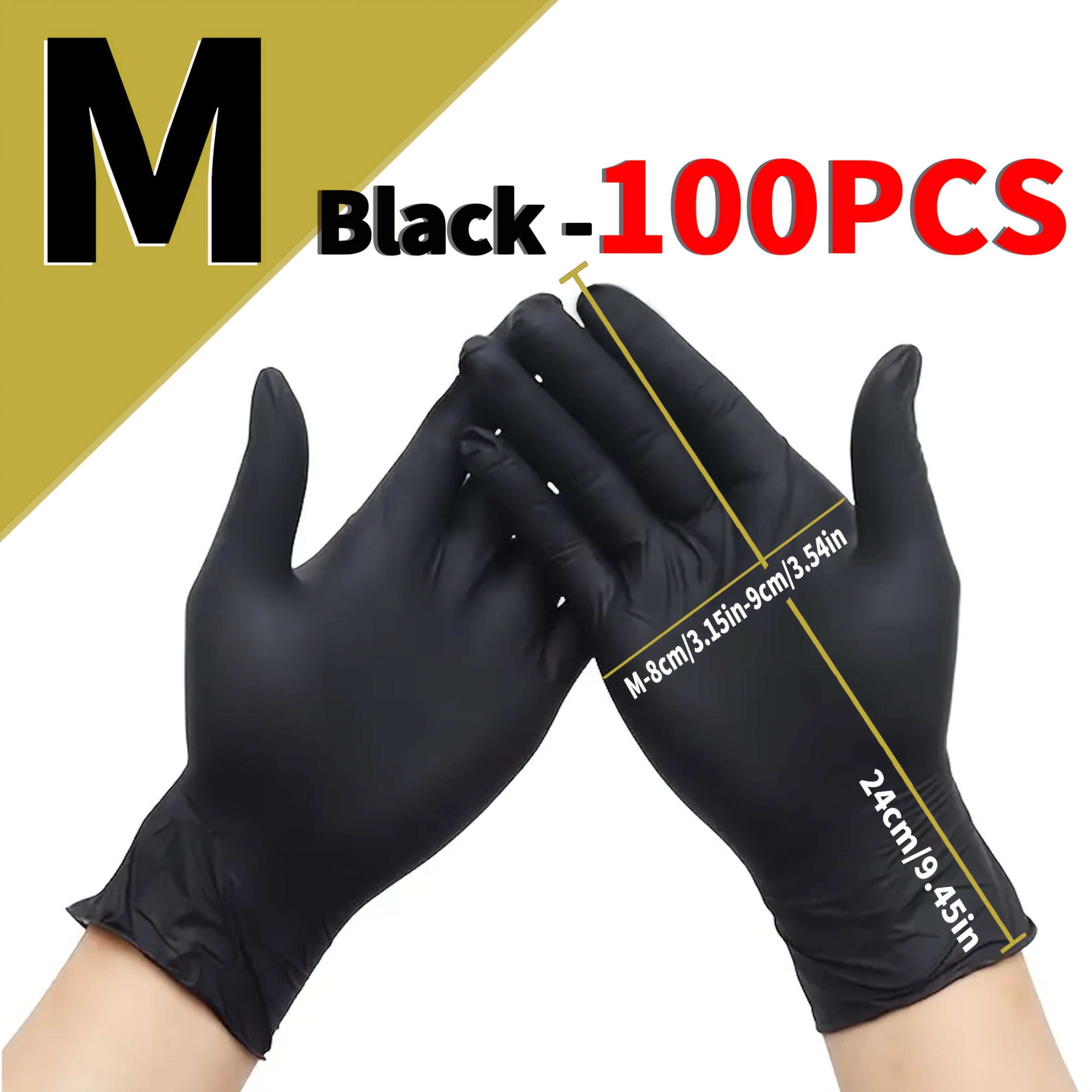 Disposable Gloves, Non Slip, Waterproof, Suitable For Daily Household Cleaning, Kitchen Dishwashing, Bathroom Mopping, Pet Bathing, Fingertip Texture Gloves, Free, Dust-free