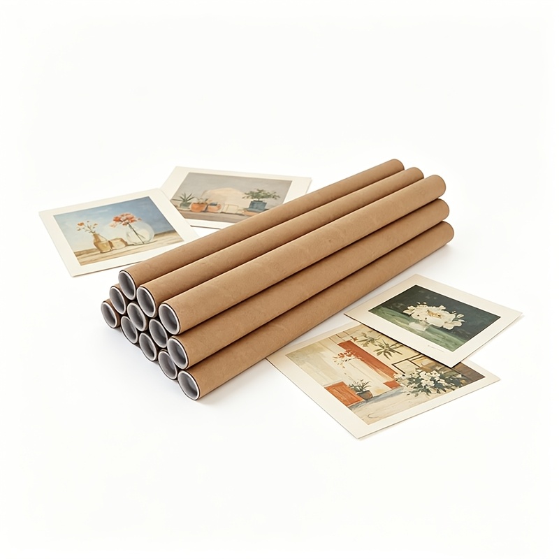 universelles set runder schutzversandhülsen kraftpapier