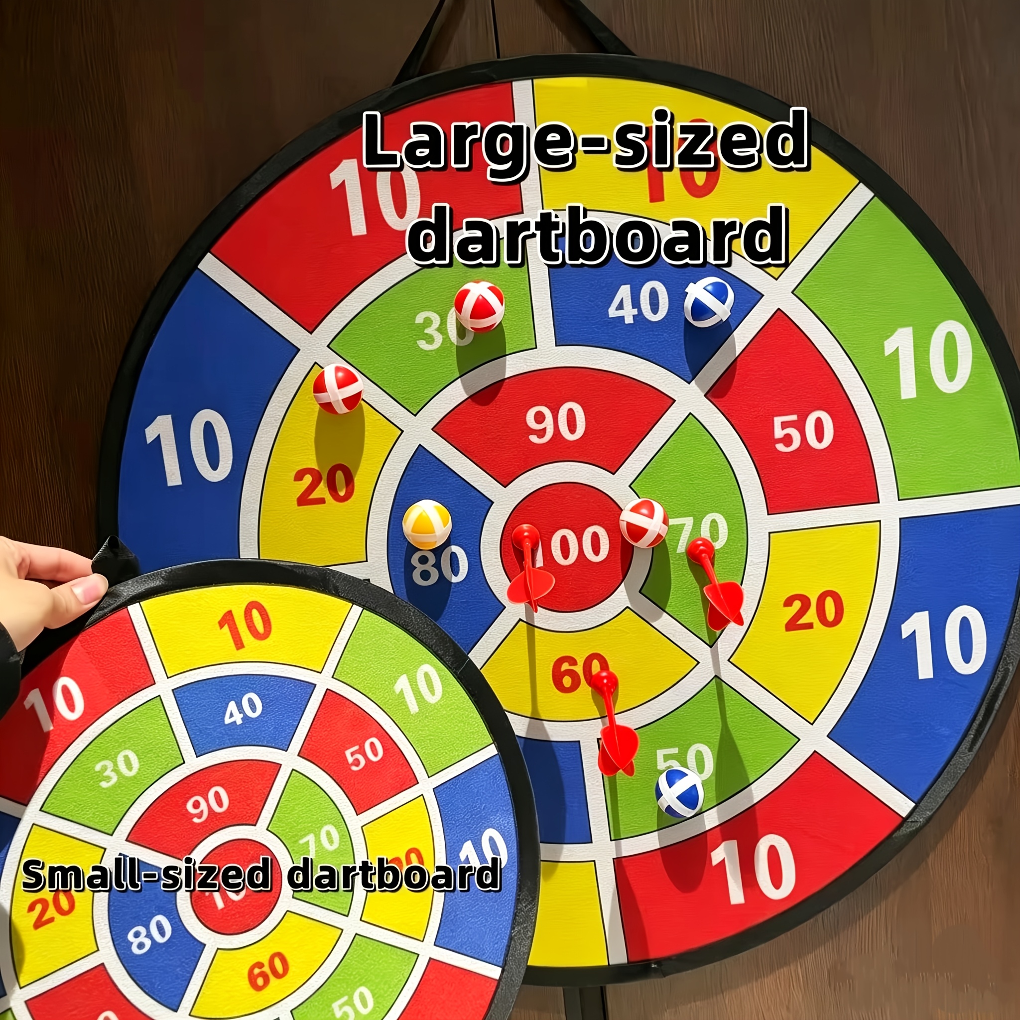 Dart and Dartboard Throwing Set for Indoor and Outdoor Games