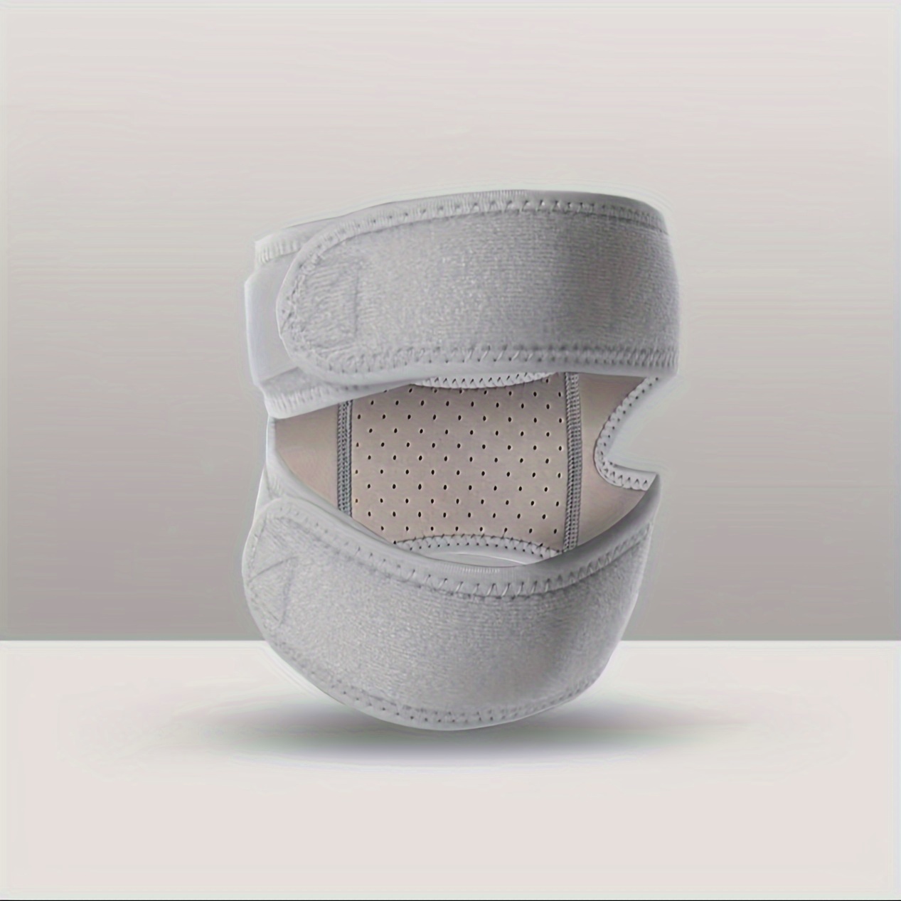adjustable knee support brace for men   patella protection polyester fiber details 0
