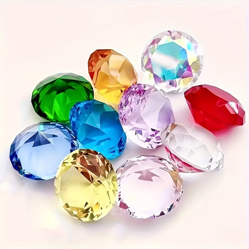 

20pcs Set Of Acrylic Pirate Treasure Gems, Colorful , Suitable For Party Games, Universal Holiday Decorations, Table Scattering, Wedding Small Gifts, Event Accessories, Suitable 14 And Above