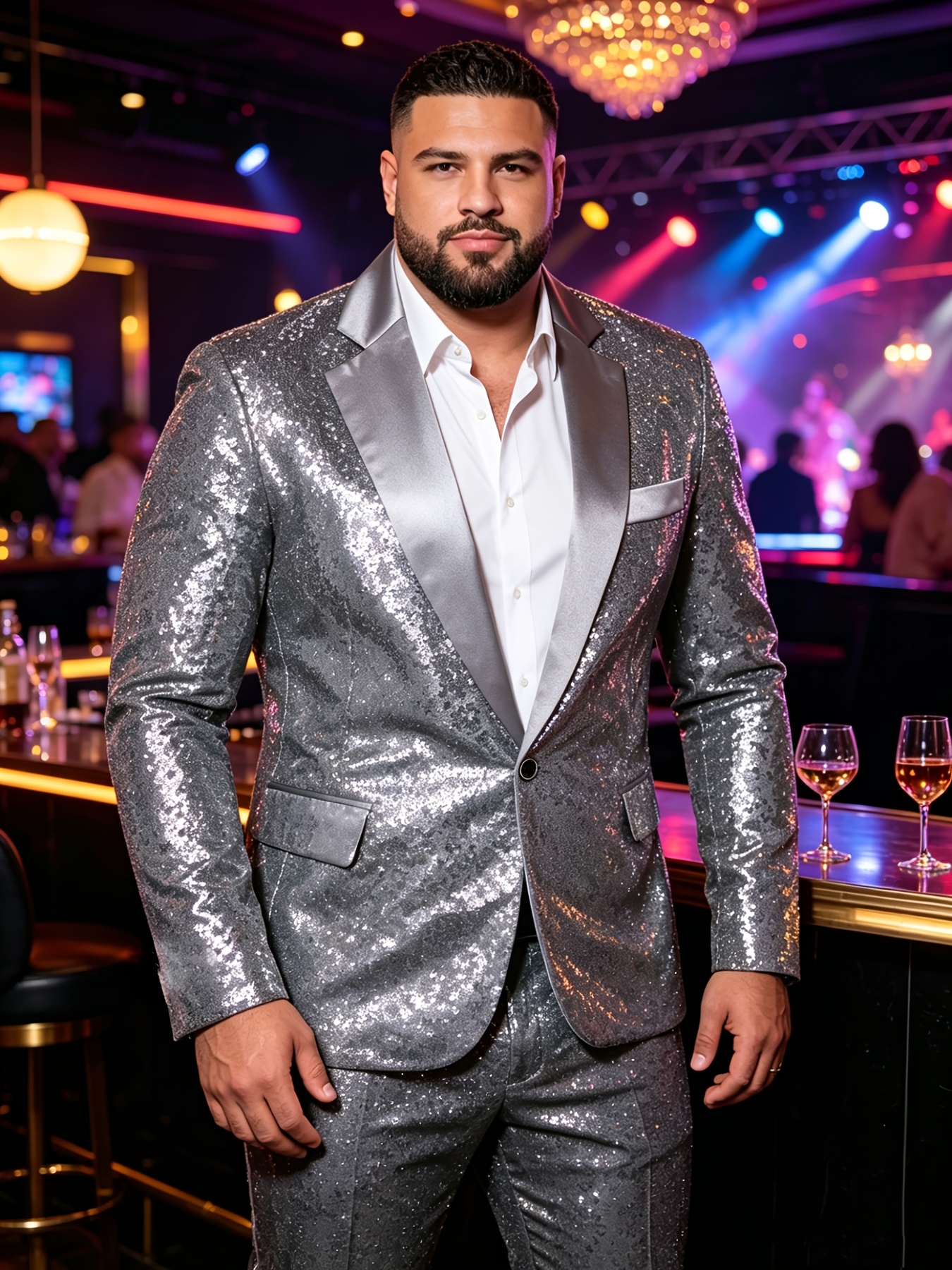 formal dress for plus size men sold on Temu United States New Necklaces