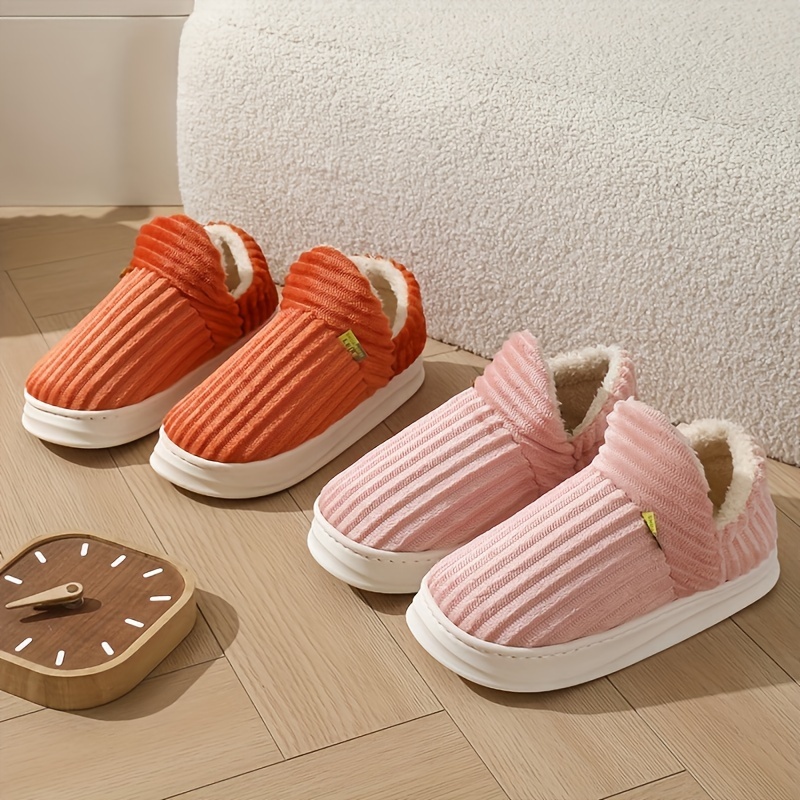 

[customer ] -lined Winter Slippers For Couples - Elegant, Warm & Shoes With Soft Sole