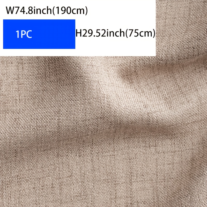 TEMU 1pc Privacy Curtain, Small Curtain, And Dust-proof Partition For Hiding Ugly , Suitable For Kitchen, Basement, Storage Cabinet Decoration