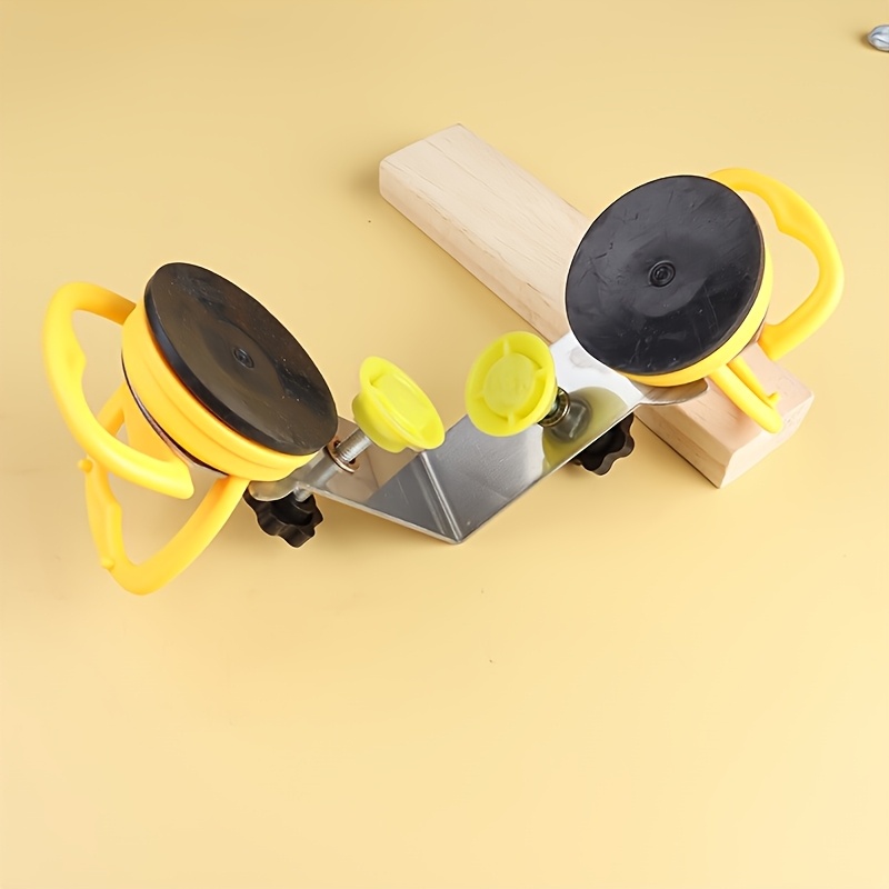 Image of Tile, Marble & Glass Suitable For 23 Set - 2/4 Tooth Suction Cup 90 Degree Angle Clamp - Steel Level Clamping Fixture Kit For Fish Tank Alignment And Installation