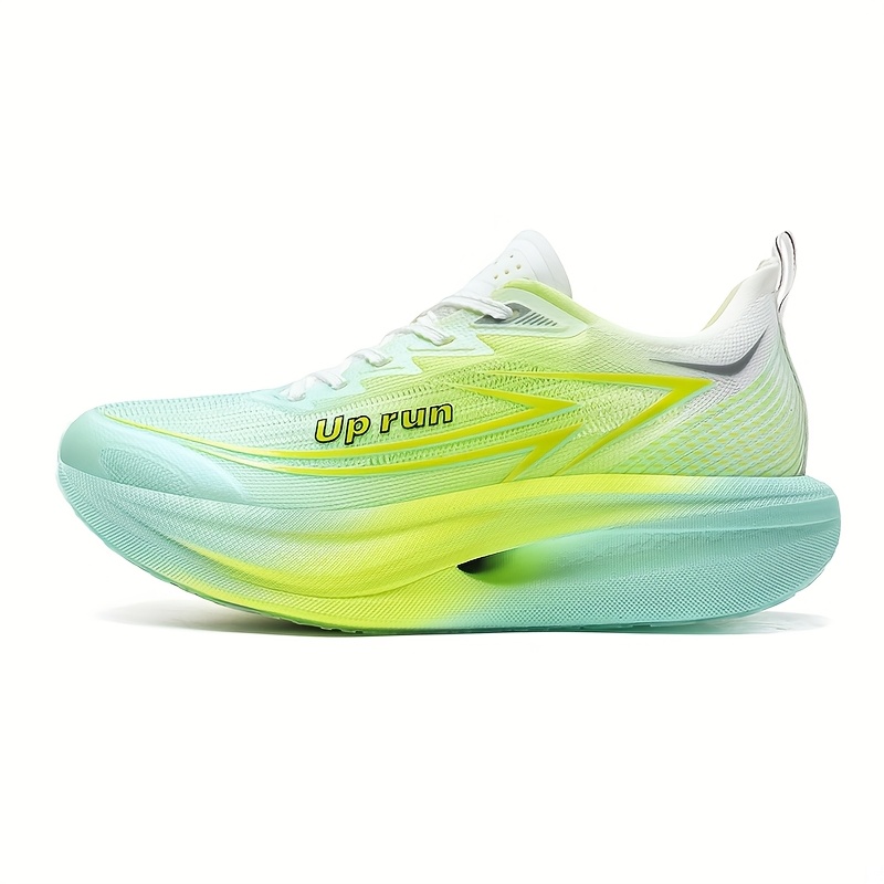 Men's & Women's Carbon Board Technology Running Sneakers with CPU Sole - Low-Top Marathon Racing Shoes Suitable for Gym, Track,, -Terrain - /Fabric - Athletic Footwear
