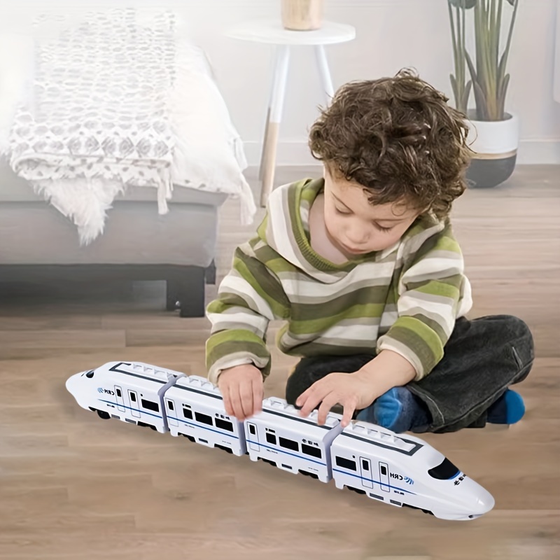 

Kids' High-speed Train Toy Set - Electric, Assembly, Parent-child Bonding Activity For Ages 3-6