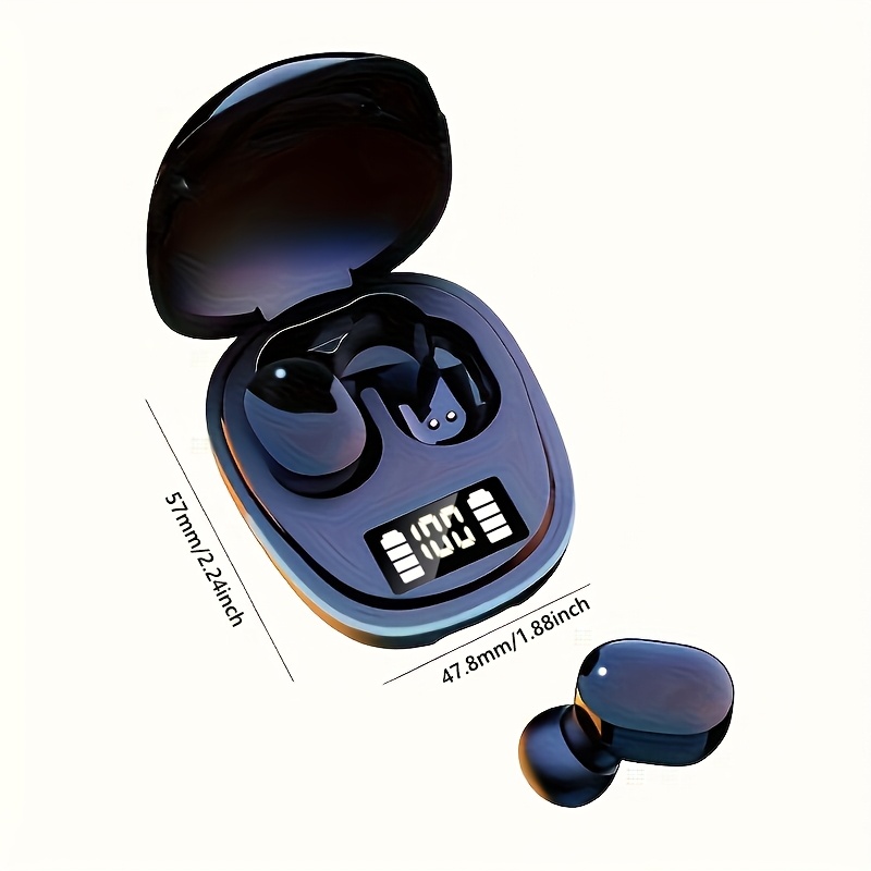 Alternative view of 2024 Auriculares Inalámbricos Avanzados con Pantalla LED, Controles Táctiles y Estéreo Verdadero Inalámbrico…