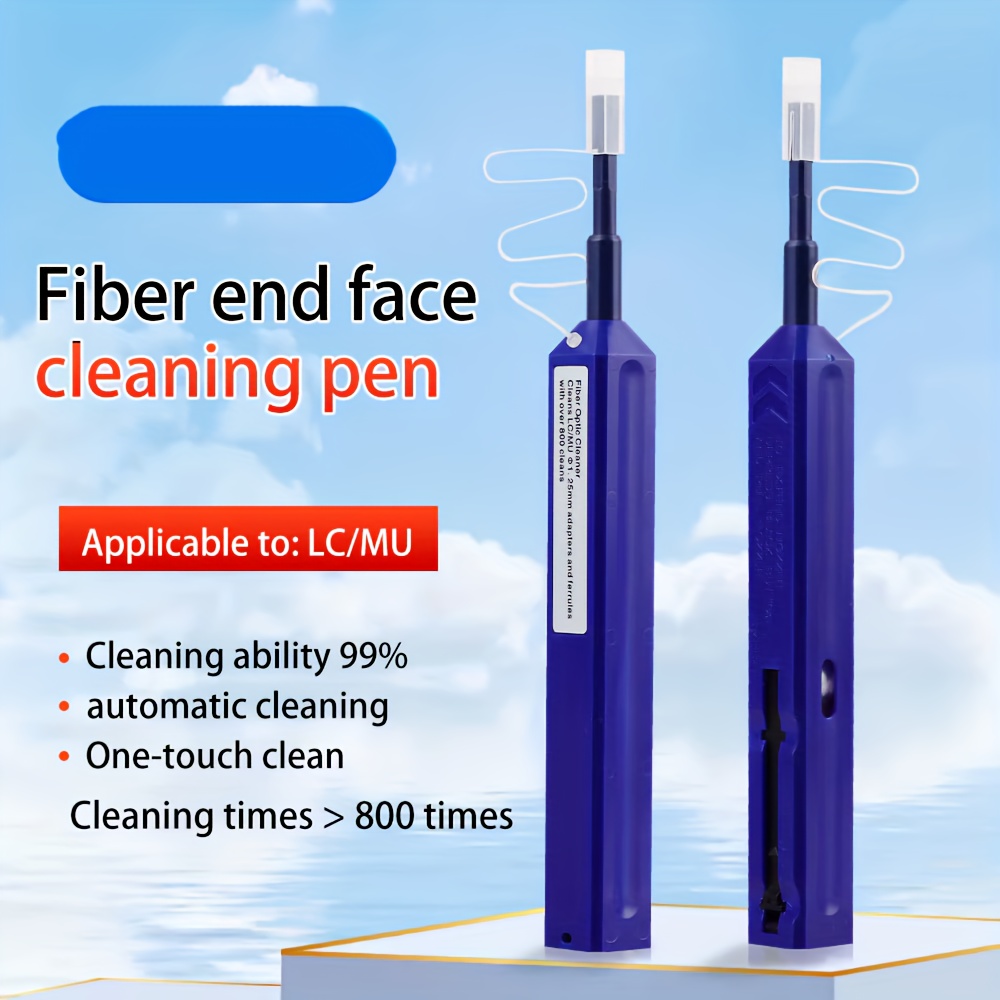 Image of Cleaner 2.5mm 1.25mm Fiber -click Cleaning Pen For Sc/fc/st/lc Connector