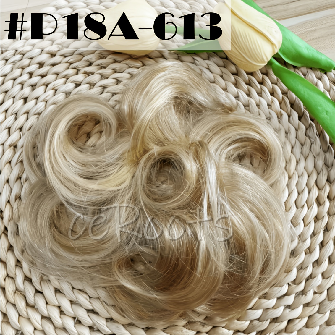 Image of Human Hair Bun Extensions - Messy Volume Updo Hairpiece Suitable For Weddings, Parties, Daily Wear - Soft Comfortable Bun For & Men