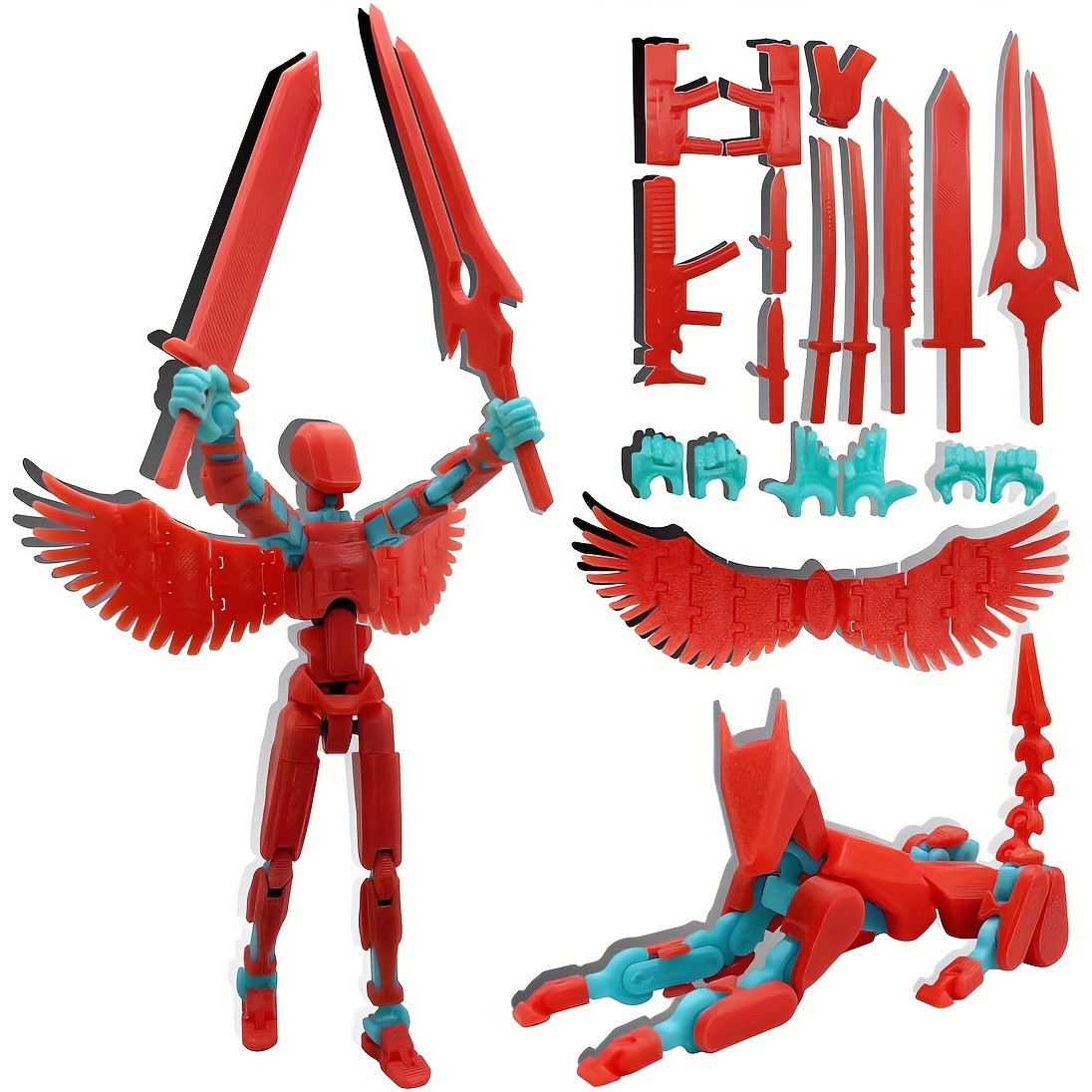 t13 action figures set (assembly completed) dummy 13 - Temu