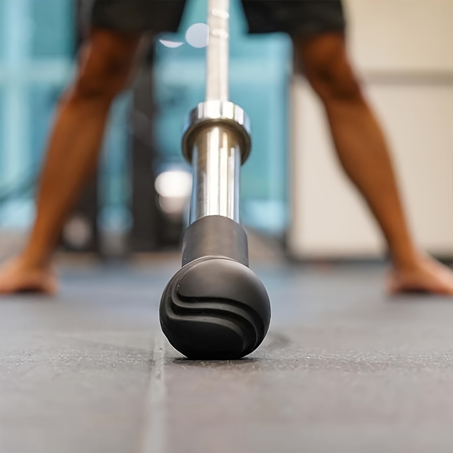 Versatile Black Rubber Landmine Attachment - Ideal for Press, Row, Spin | Fits 2'' Bars, Enhances Exercise Variety, 1x