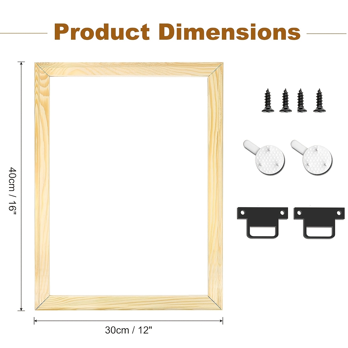 juego   de póster de madera   para hacer tú mismo, fáciles de  ,  s   de pared para pósteres de pintura al óleo para decoración    , dormitorio,   y pasillo.   de madera   de 4 listones de madera para pinturas al óleo y   en madera