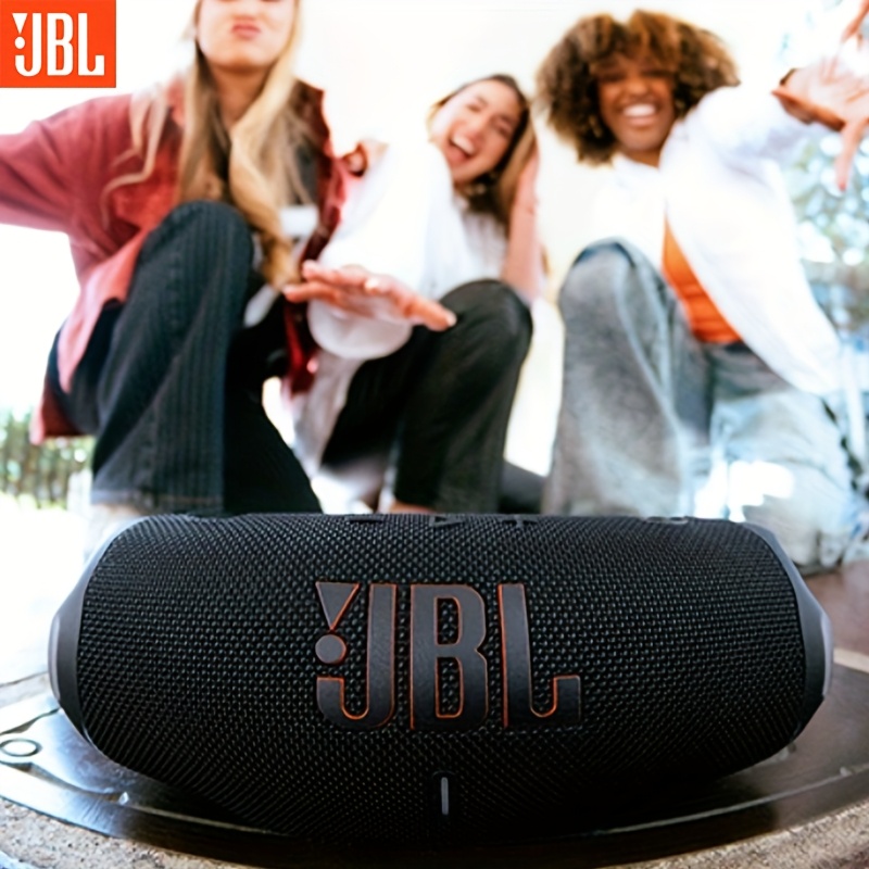 JBL CHARGE6 Music Shockwave 6Th Generation, Portable Wireless Outdoor Cycling Speaker, 24-Hour Battery Life, Detachable Carrying Bag, Enhanced Sound Effects, Dual Speakers, Multi-Device Connection, Dustproof Subwoofer Desktop Home Audio
