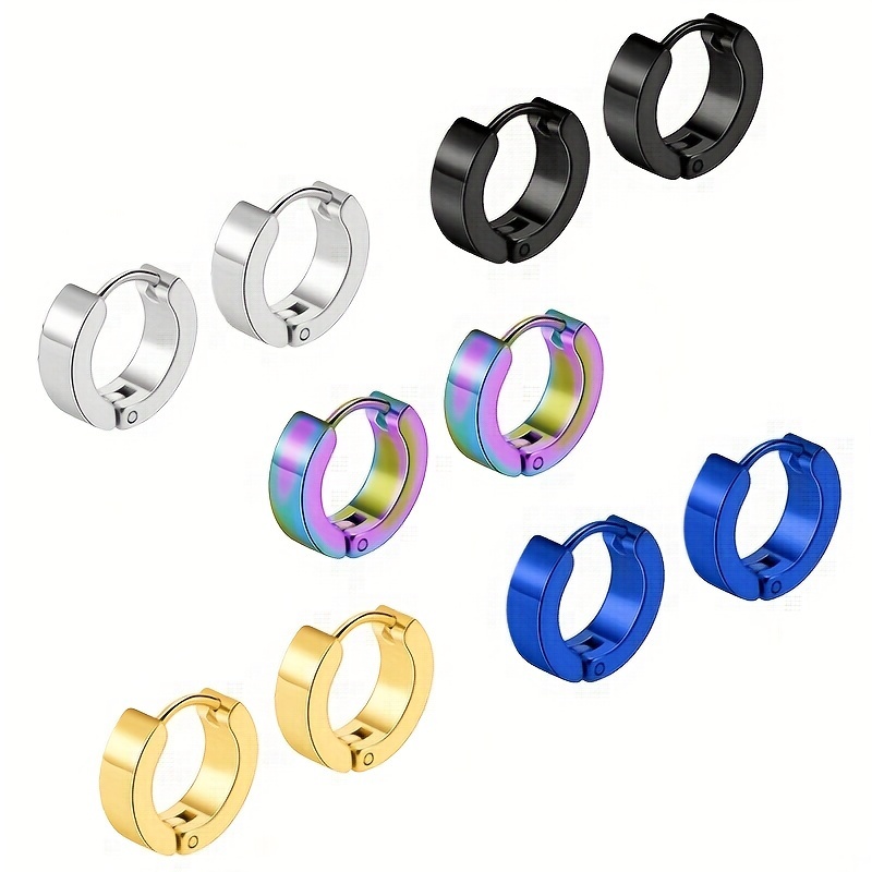 Pendientes  acero inox