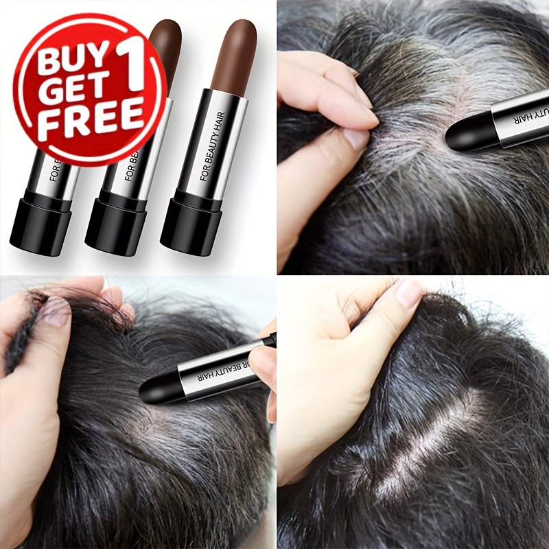 Instant-Haarfarbstift Mit Kamm – Graue Haare Abdecken, Wasserfest, 20 G, 2-in-1