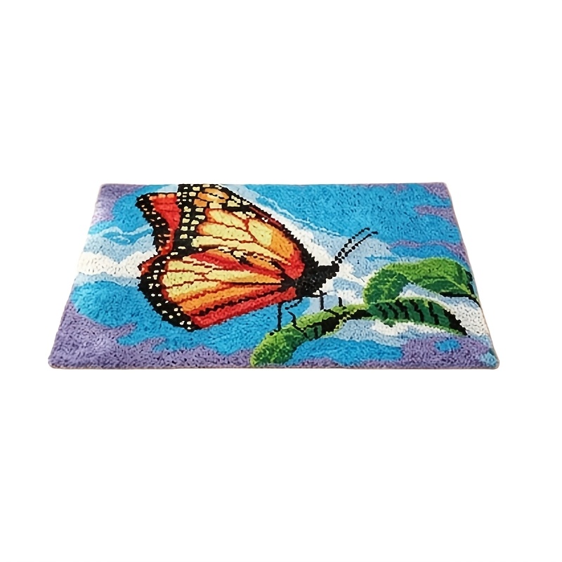 Lock Hook Kit with Butterfly Pattern for DIY Pillowcase