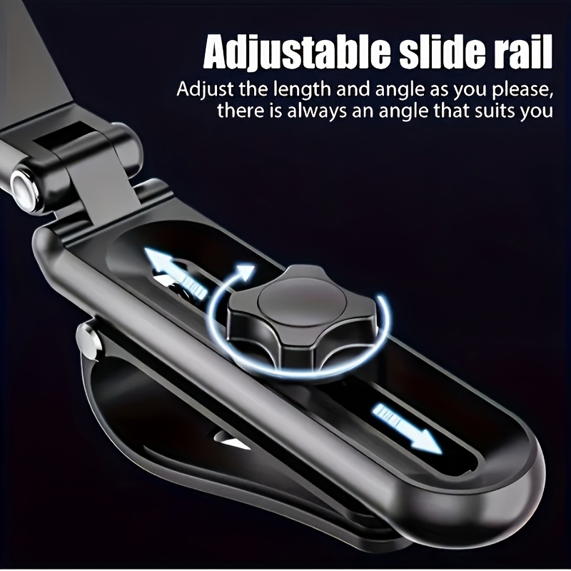 

360-degree Rotating Car Dashboard Phone Holder, Waterproof Abs Material, Fit For Vehicles, Sunshade, Dashboard Phone Holder