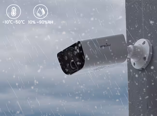 solar security camera outdoor wireless security camera 2k hd resolution color two way detection sd card cloud storage compatible with alexa google 2 3 4 solar cam 1pc battery camera Product details 3