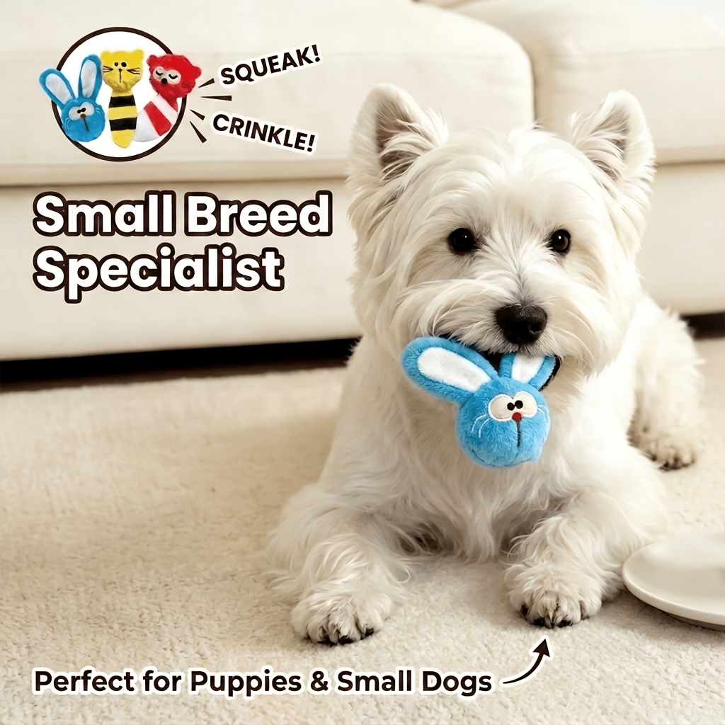 TEMU Dog Toy Cartoon 2-in-1 Pet Vocal Toy With Built-in Tpr Ball And Dental Grinding, And Barking Dual Sound Effects For Boredom Relief And Throwing