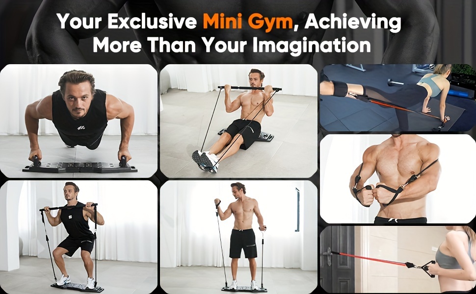 Tabla De Flexiones Plegable | Multifuncional, Con Posiciones Codificadas Por Color, Para Entrenamiento En Casa O Gimnasio