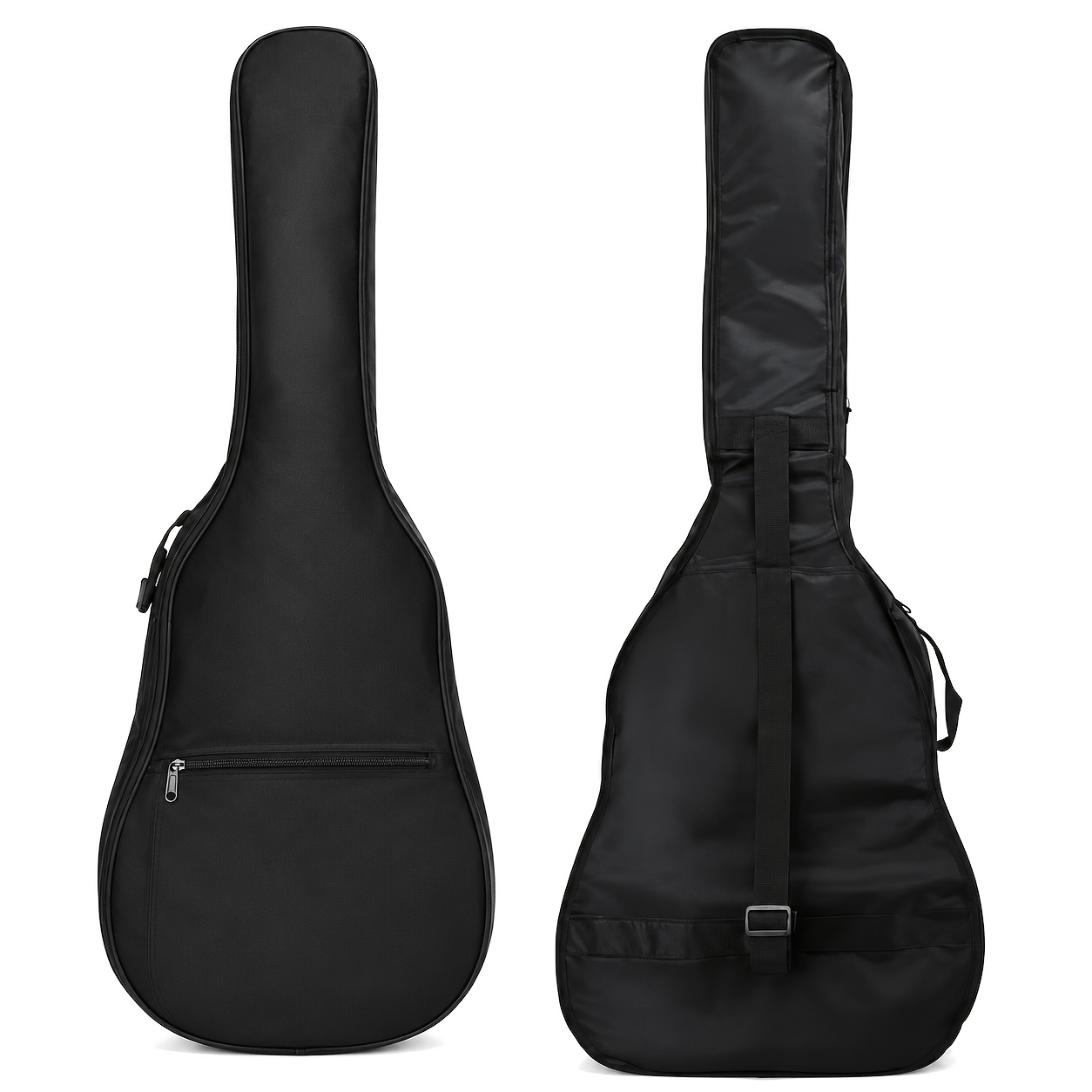 TEMU 38-41 Inch Acoustic Guitar Gig Bag, Lightweight Oxford Fabric Soft Guitar Case With Adjustable Shoulder Strap, Large Front Storage Pocket,