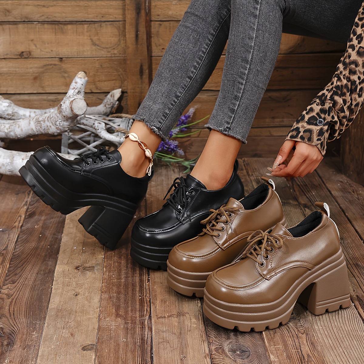 Mocasines Zapatos De Vestir Plataforma Mujer Zapatos Mocasines