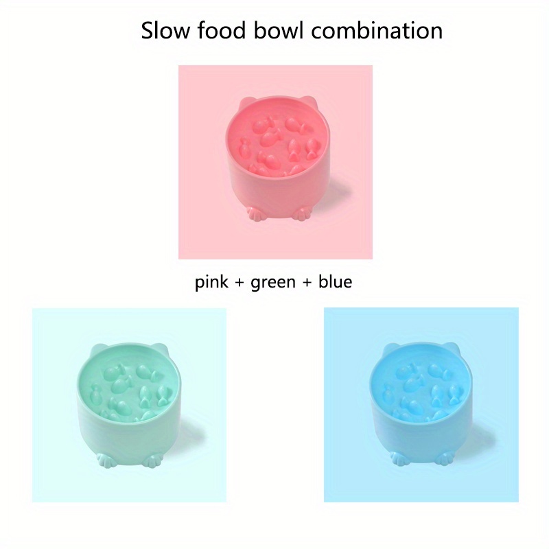   anti choking slow eating bowl for small and medium cats and dogs choke proof neck protector with   design pet feeding supplies Product details 9