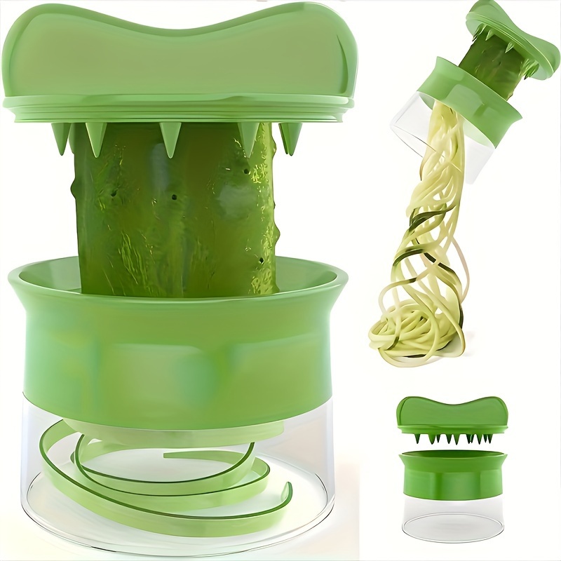 

1pc Spiral Multifunctional , Rotary Cucumber Peeler And Spiralizer, Vegetable Cutter, Suitable For Restaurant