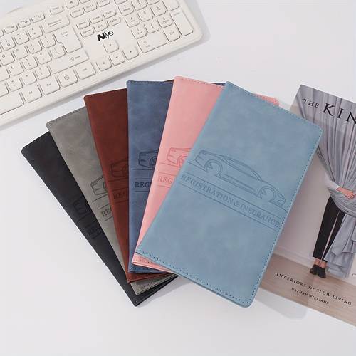a car insurance document protector car license holder insurance cover