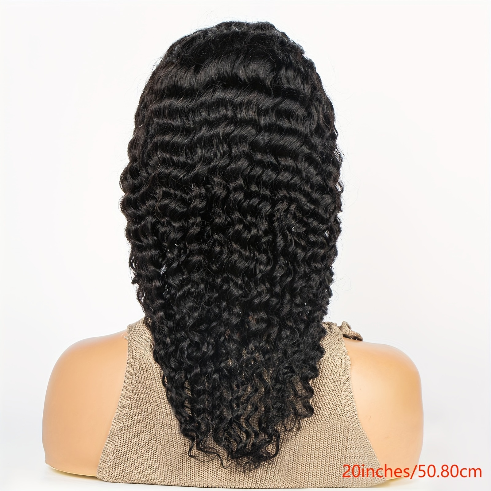 Deep Wave 13x6 Virgin Human Hair Lace Frontal Wig