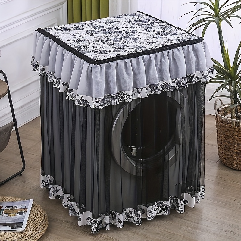 New Washing Machine Model, Fully Automatic Front-loading, Dustproof And Lace Cover, Universal Washing Machine Dust Cover 60 X 60 X 85 Cm