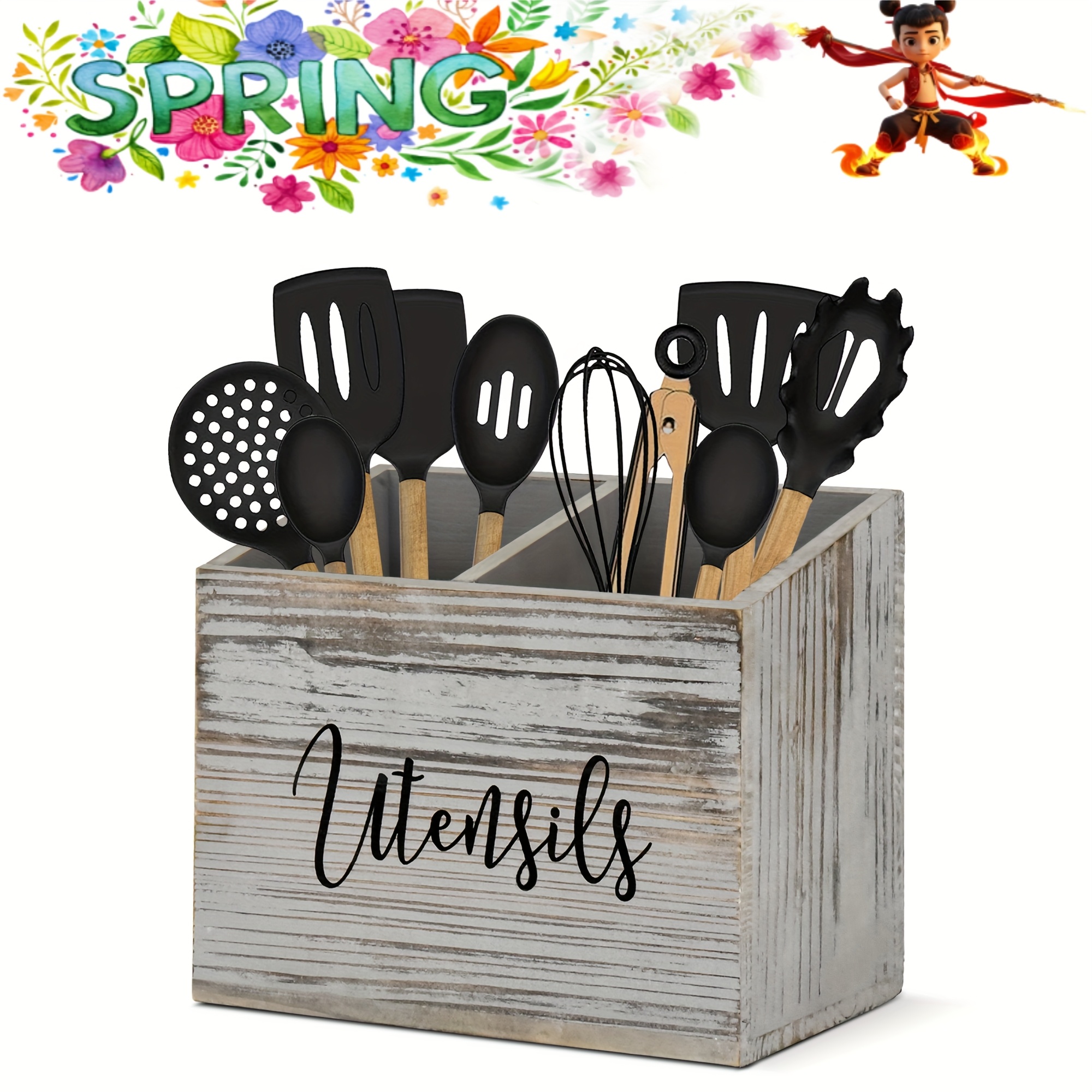 

-compartment Utensil Box Is Suitable For , Parties, And Holidays.